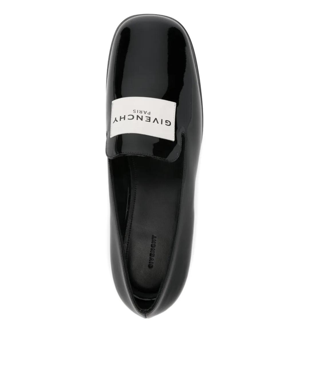 GIVENCHY Черные кожаные лоферы, фото 4