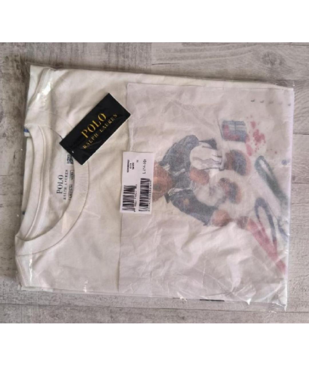 POLO RALPH LAUREN Мульти хлопковая футболка, фото 5