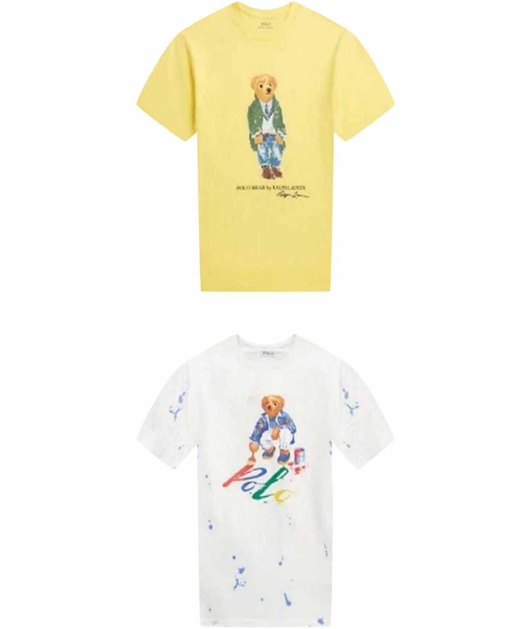 POLO RALPH LAUREN Мульти хлопковая футболка, фото 1