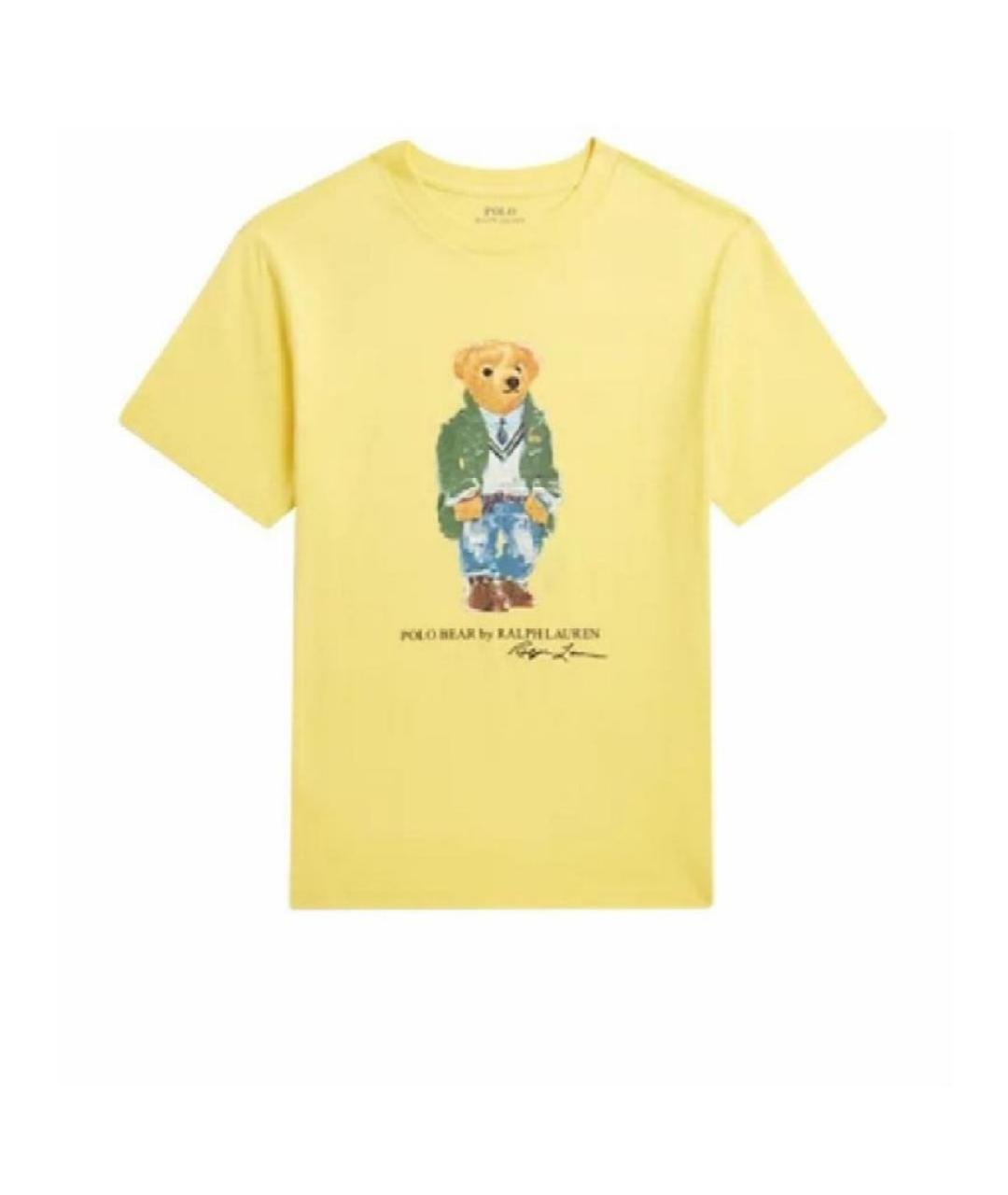 POLO RALPH LAUREN Мульти хлопковая футболка, фото 3