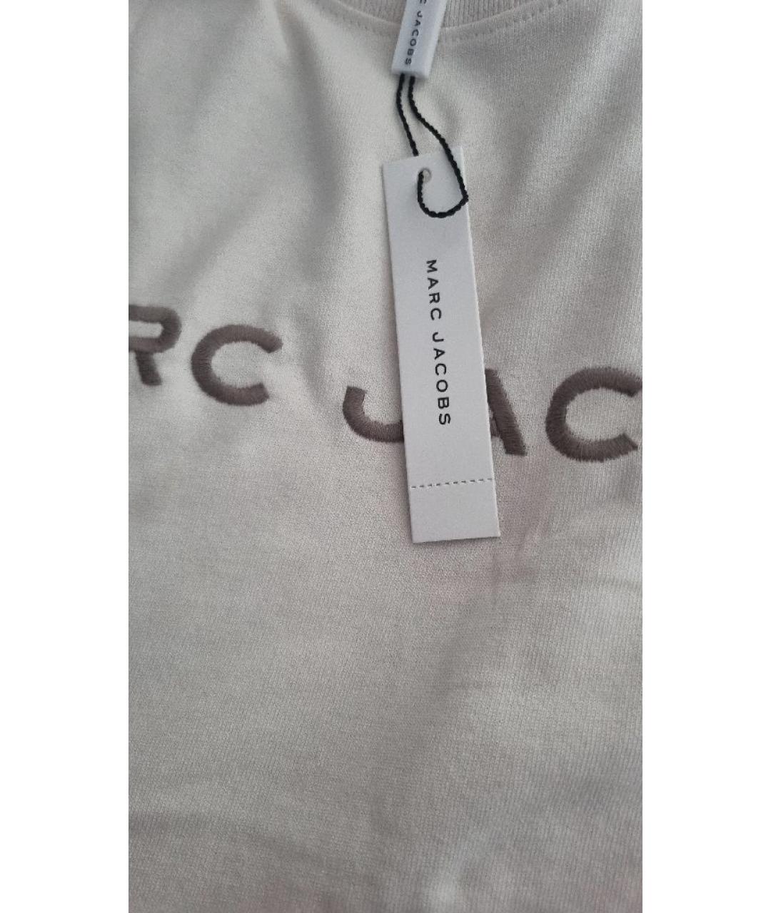 MARC JACOBS Белая хлопковая футболка, фото 3
