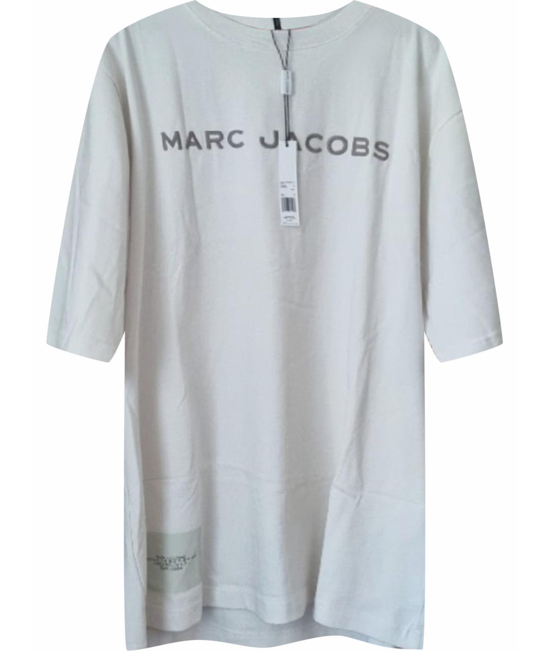 MARC JACOBS Белая хлопковая футболка, фото 1