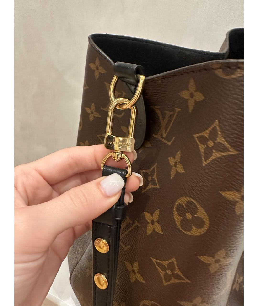 LOUIS VUITTON Коричневая сумка через плечо, фото 8