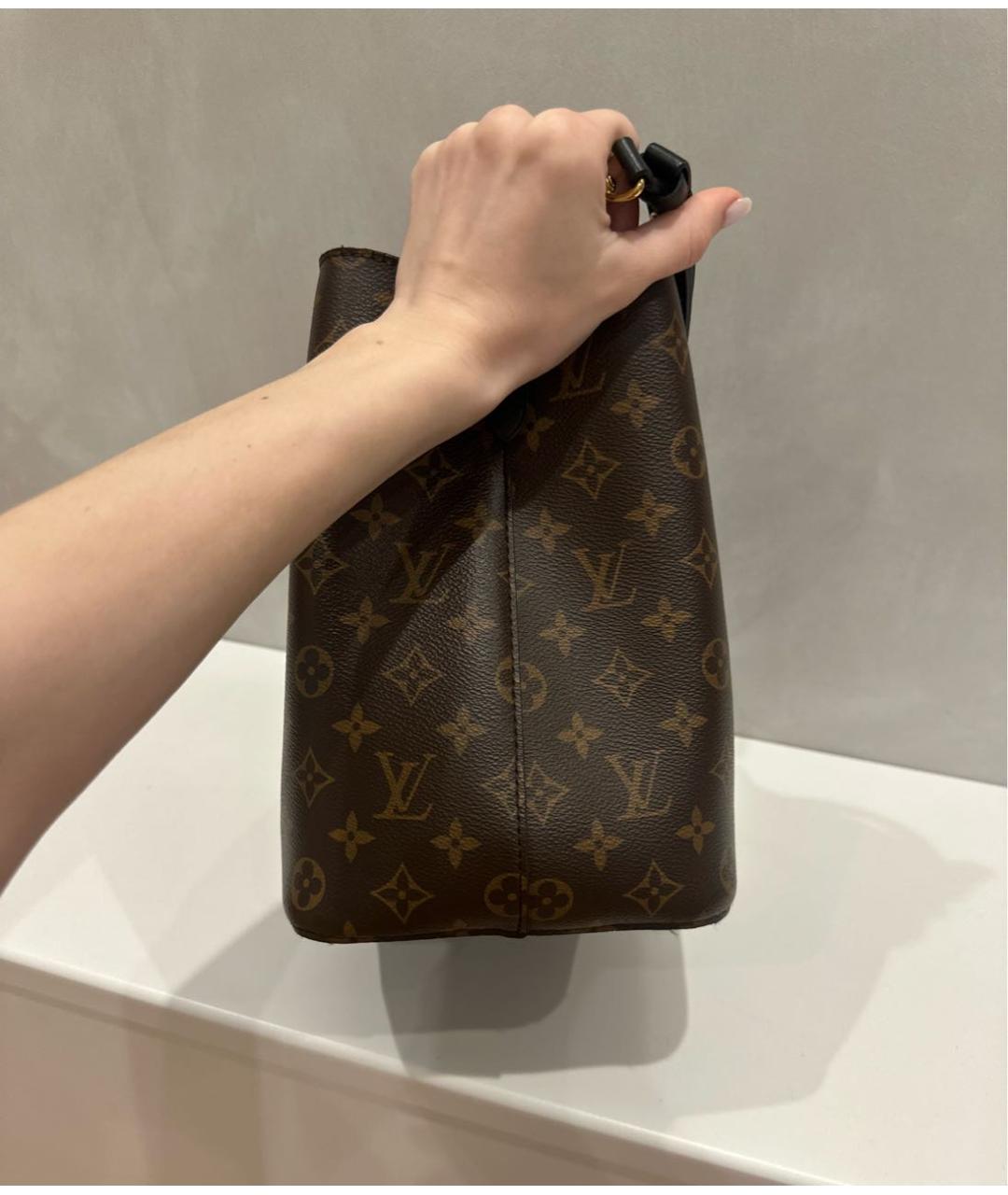 LOUIS VUITTON Коричневая сумка через плечо, фото 6