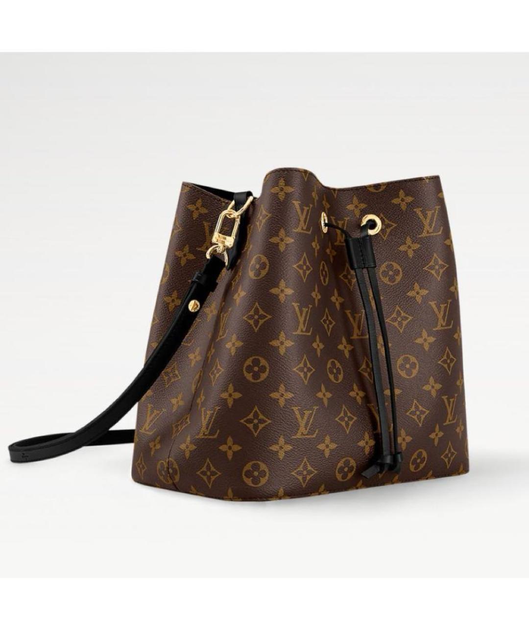 LOUIS VUITTON Коричневая сумка через плечо, фото 2