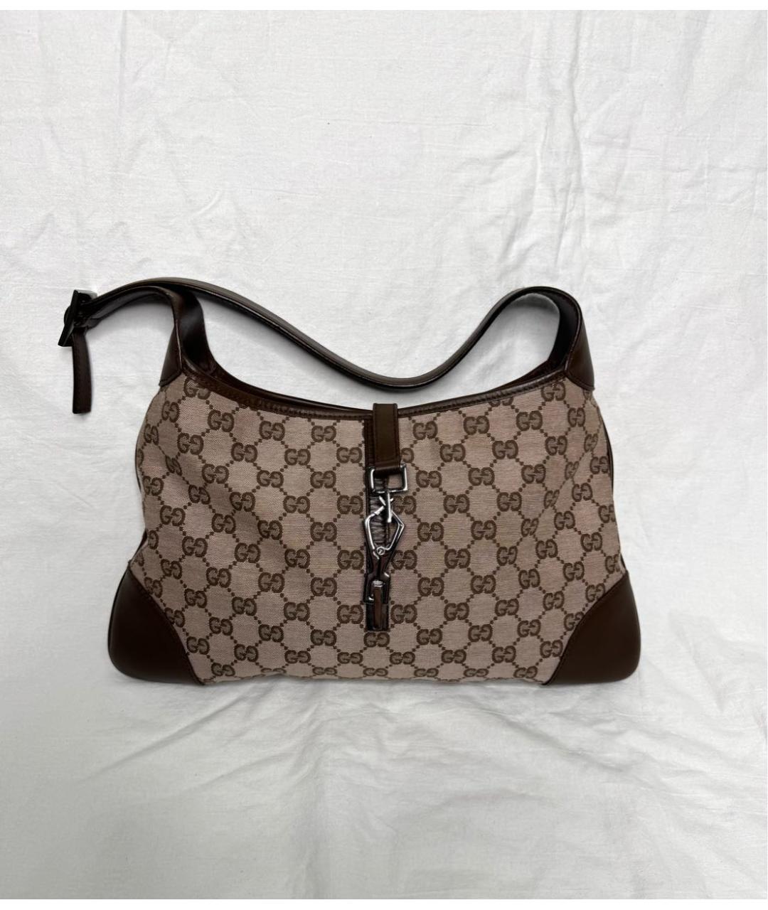 GUCCI Коричневая сумка с короткими ручками, фото 9