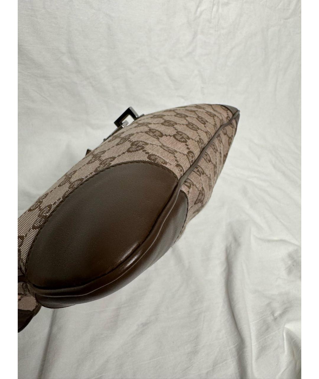 GUCCI Коричневая сумка с короткими ручками, фото 5