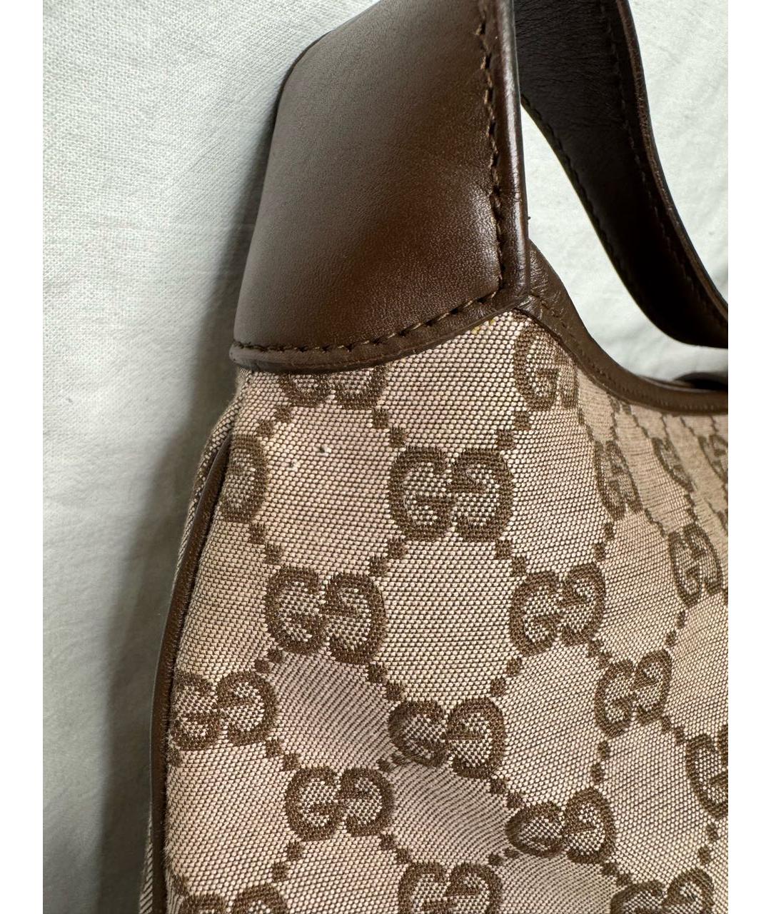 GUCCI Коричневая сумка с короткими ручками, фото 8