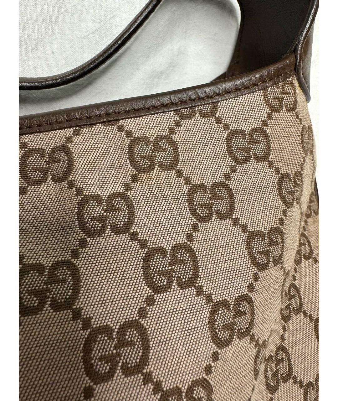GUCCI Коричневая сумка с короткими ручками, фото 7