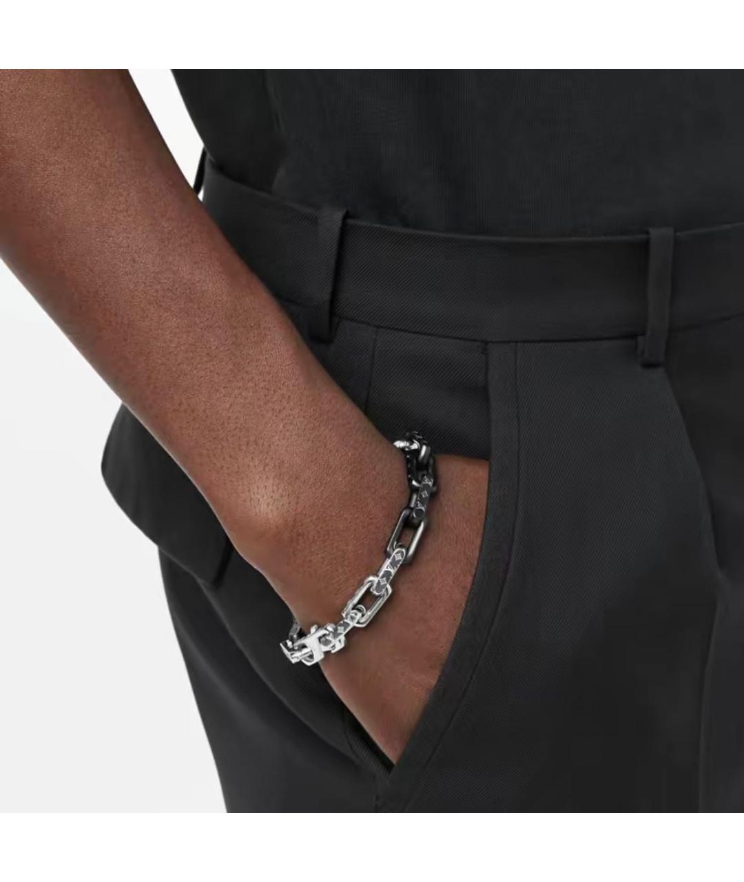 LOUIS VUITTON Серебрянный браслет, фото 4