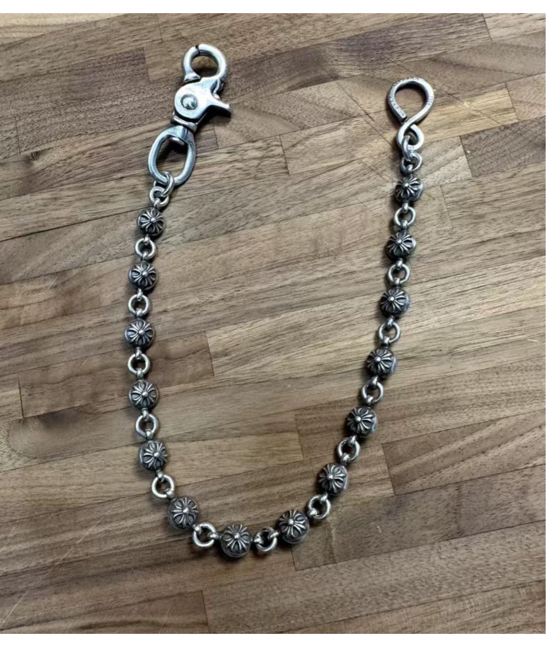 CHROME HEARTS Серебряная цепочка, фото 2
