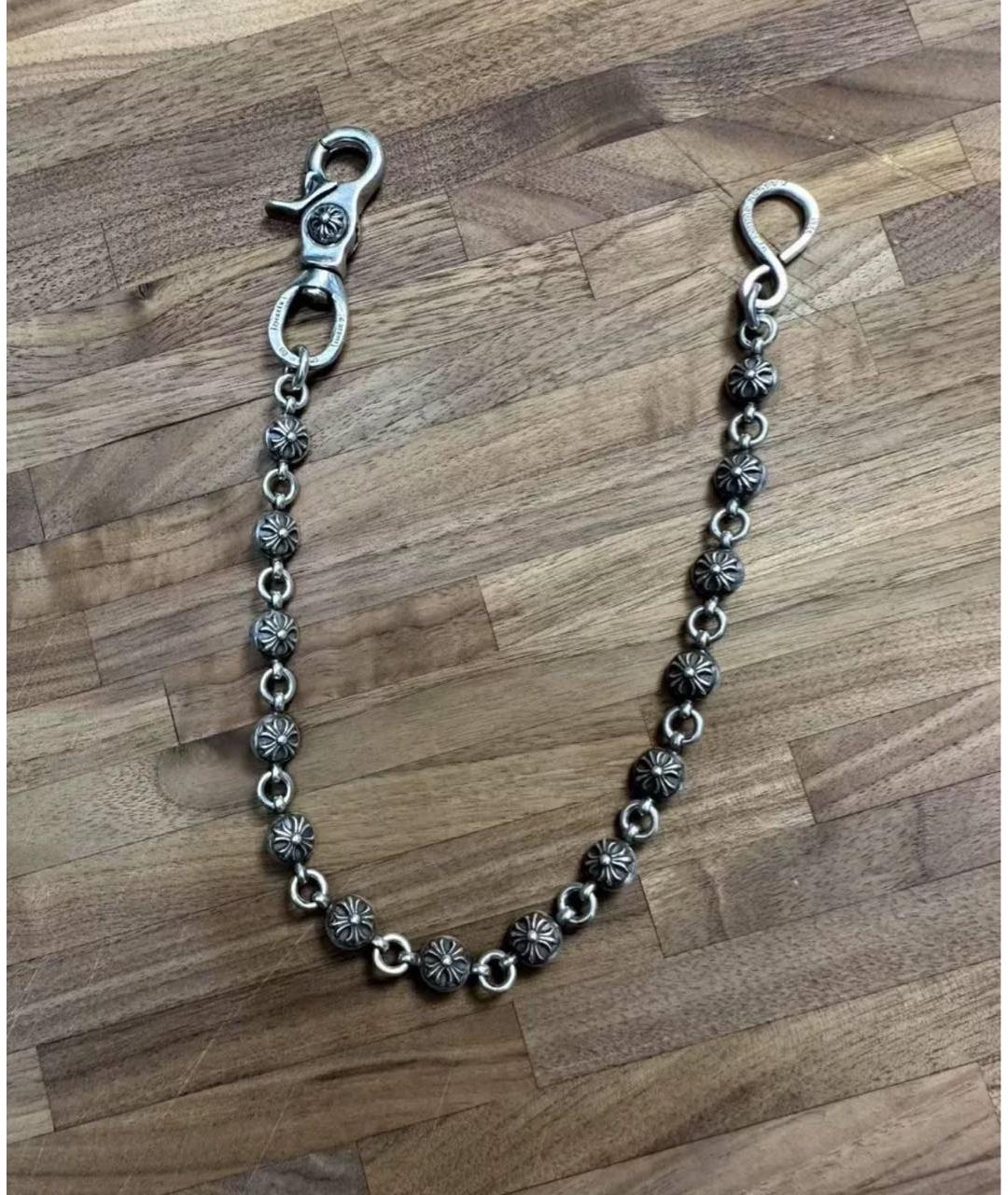 CHROME HEARTS Серебряная цепочка, фото 5