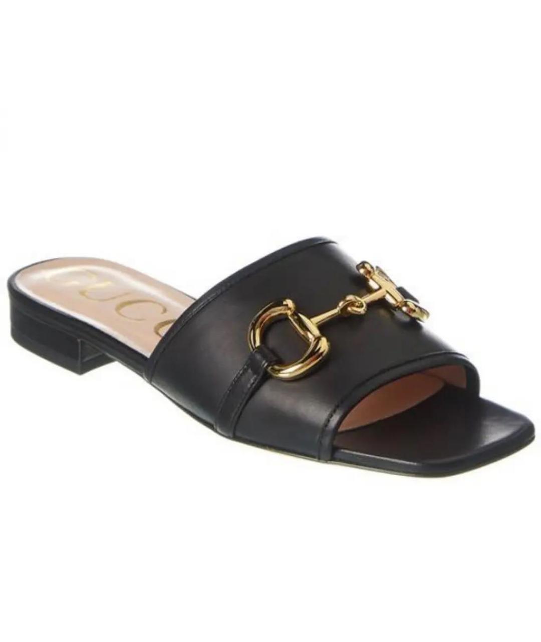 GUCCI Кожаные мюли, фото 1