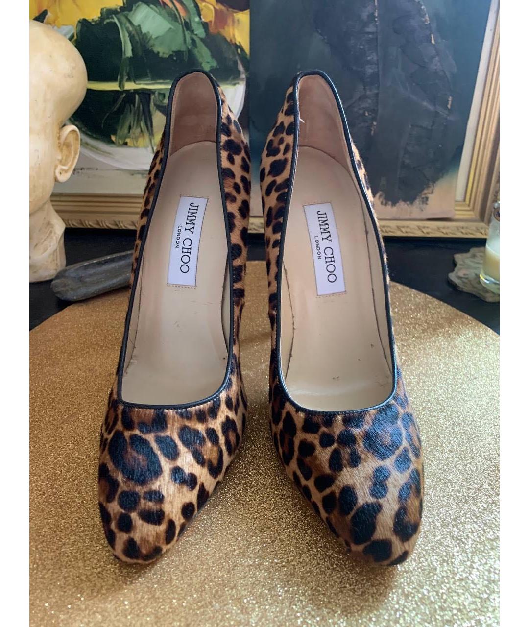 JIMMY CHOO Коричневые туфли, фото 2