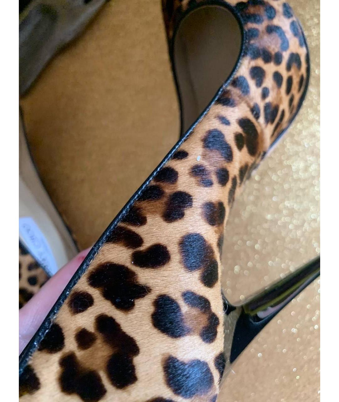 JIMMY CHOO Коричневые туфли, фото 5