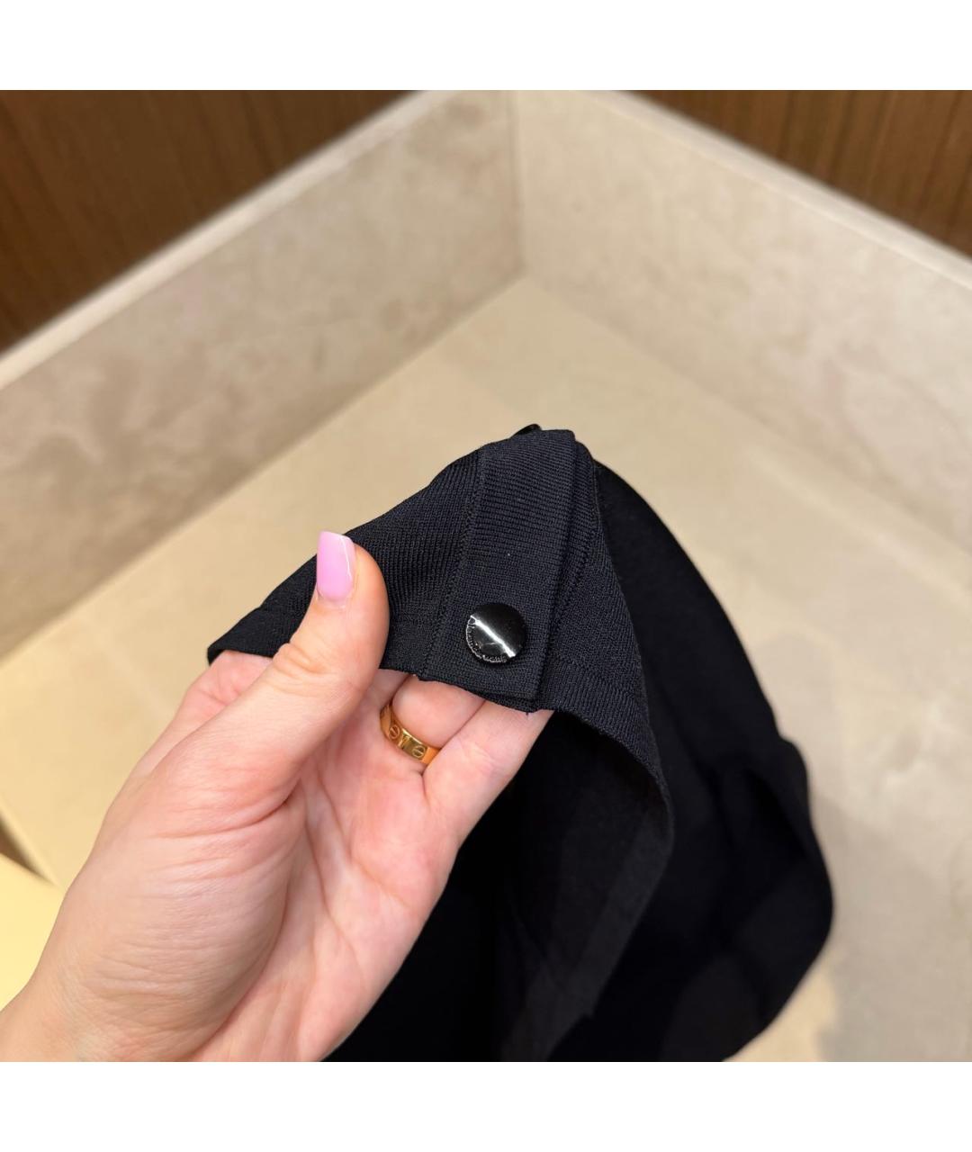 ALEXANDER WANG Черный вискозный джемпер / свитер, фото 3