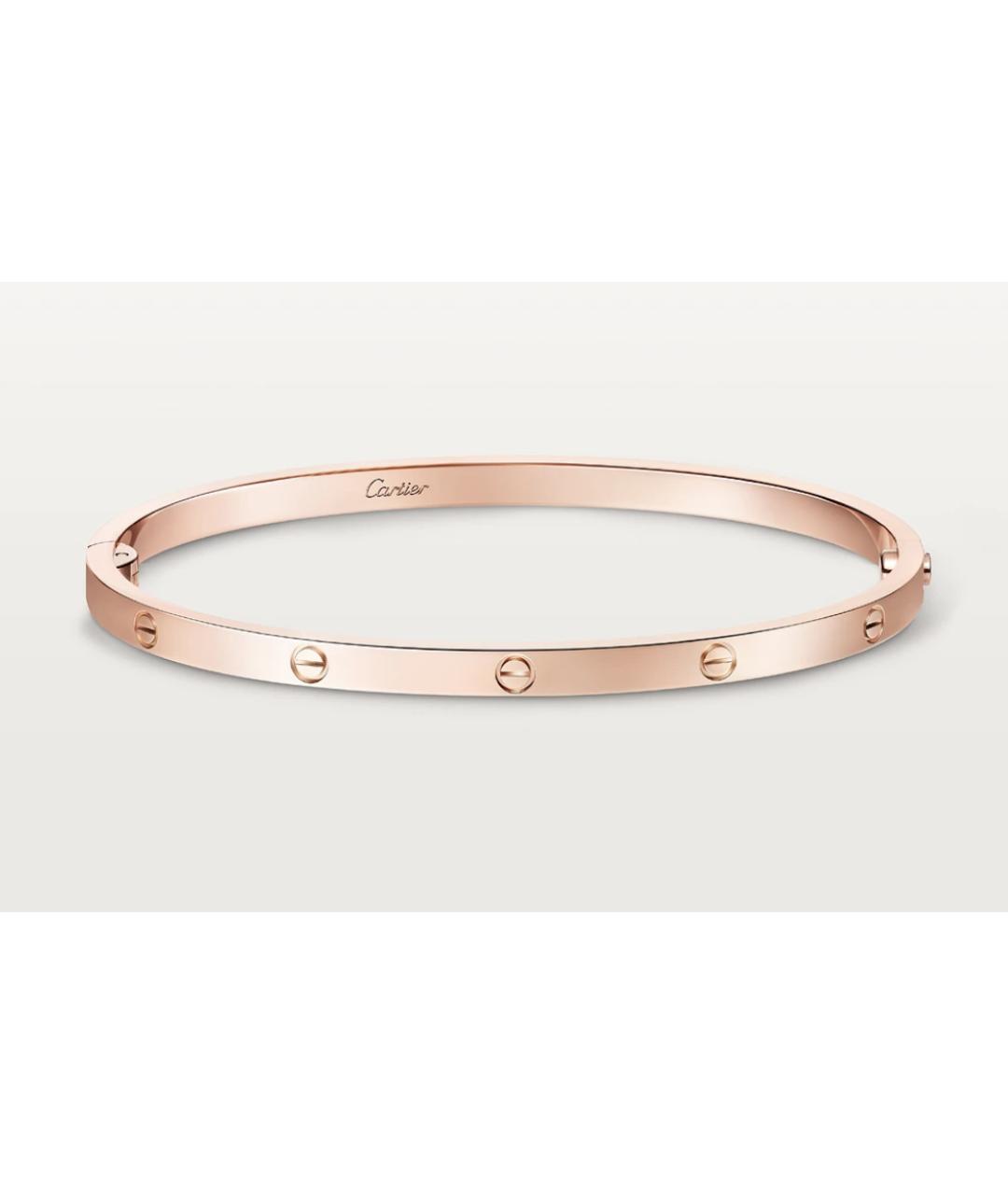 CARTIER Золотой браслет из розового золота, фото 8
