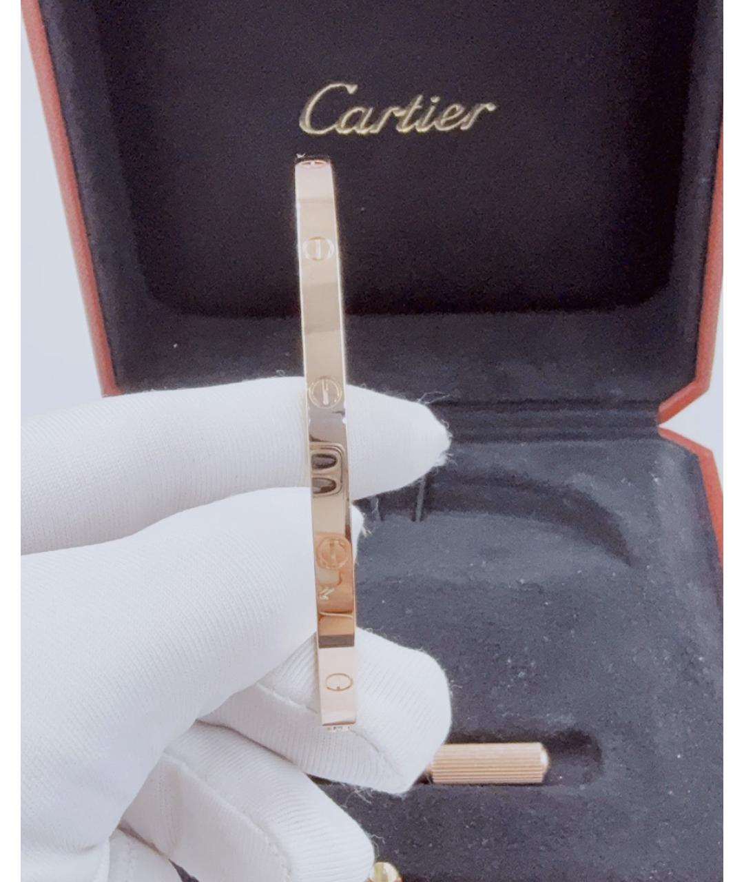 CARTIER Золотой браслет из розового золота, фото 5