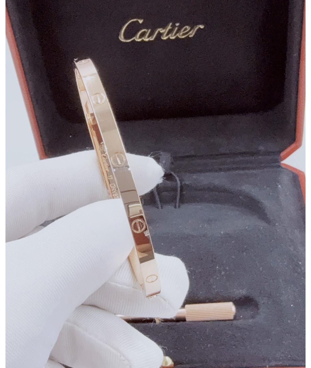 CARTIER Золотой браслет из розового золота, фото 6