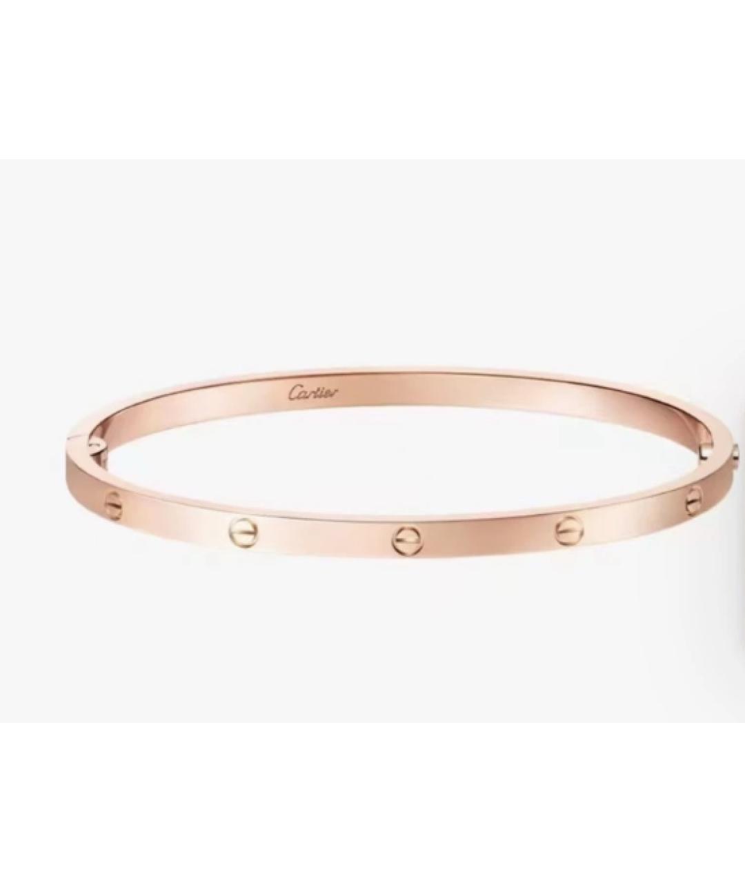 CARTIER Золотой браслет из розового золота, фото 2