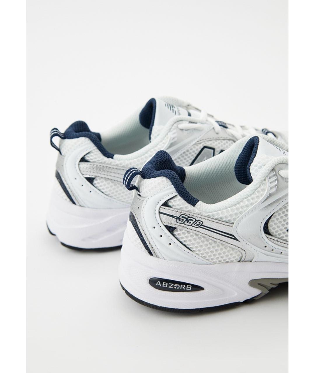 NEW BALANCE Белые кроссовки, фото 4