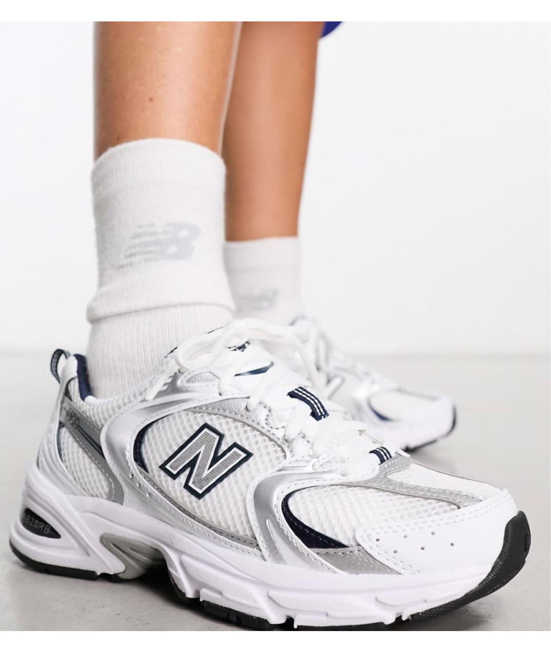 NEW BALANCE Белые кроссовки, фото 6