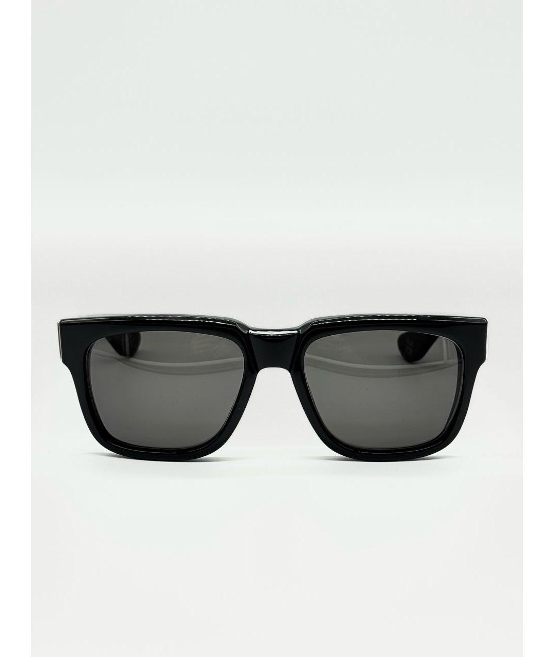 CHROME HEARTS Черные пластиковые солнцезащитные очки, фото 3
