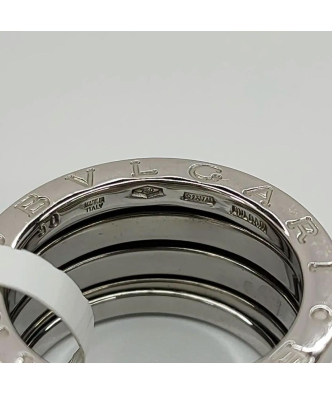 BVLGARI Кольцо из белого золота, фото 8