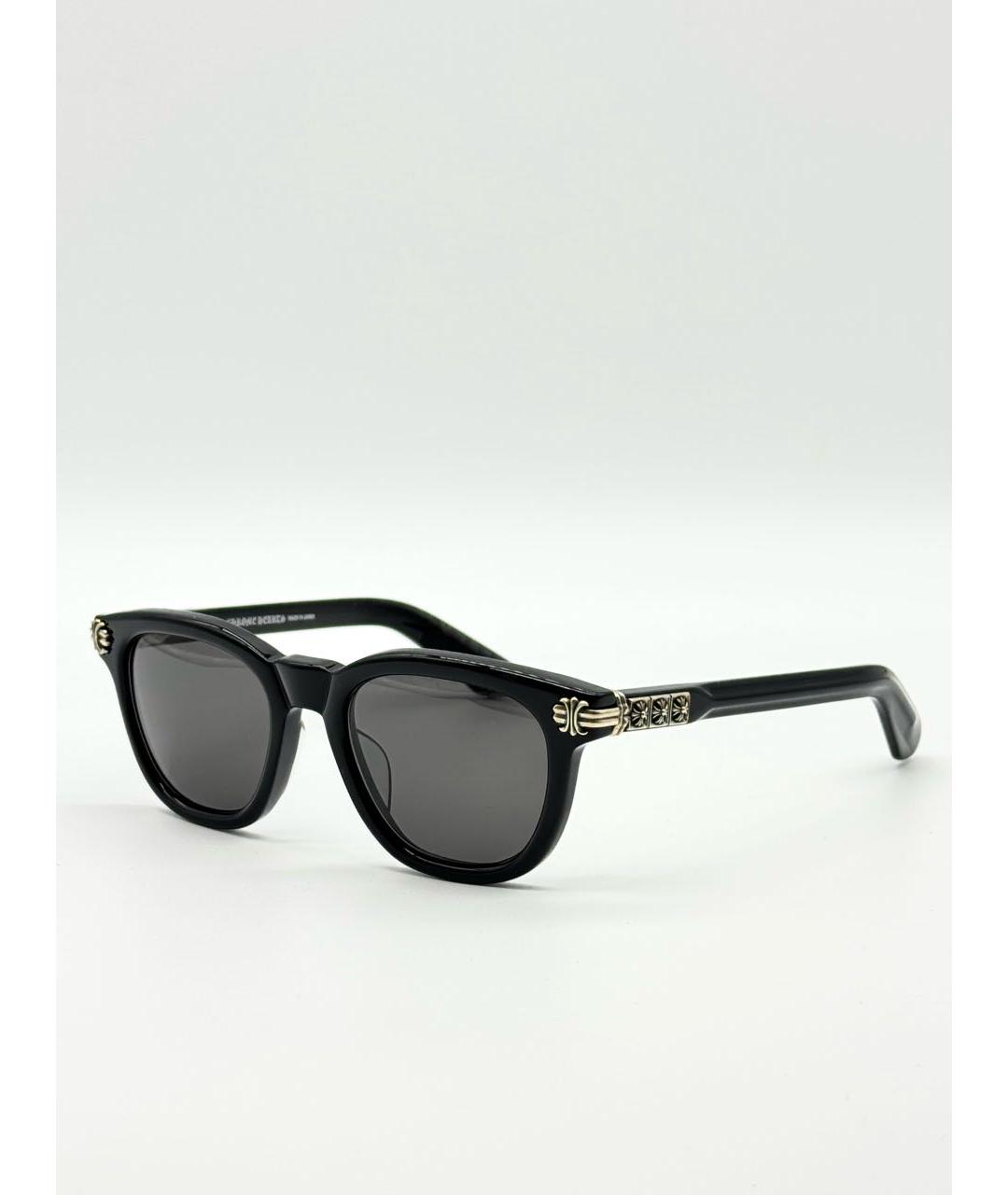 CHROME HEARTS Черные пластиковые солнцезащитные очки, фото 5