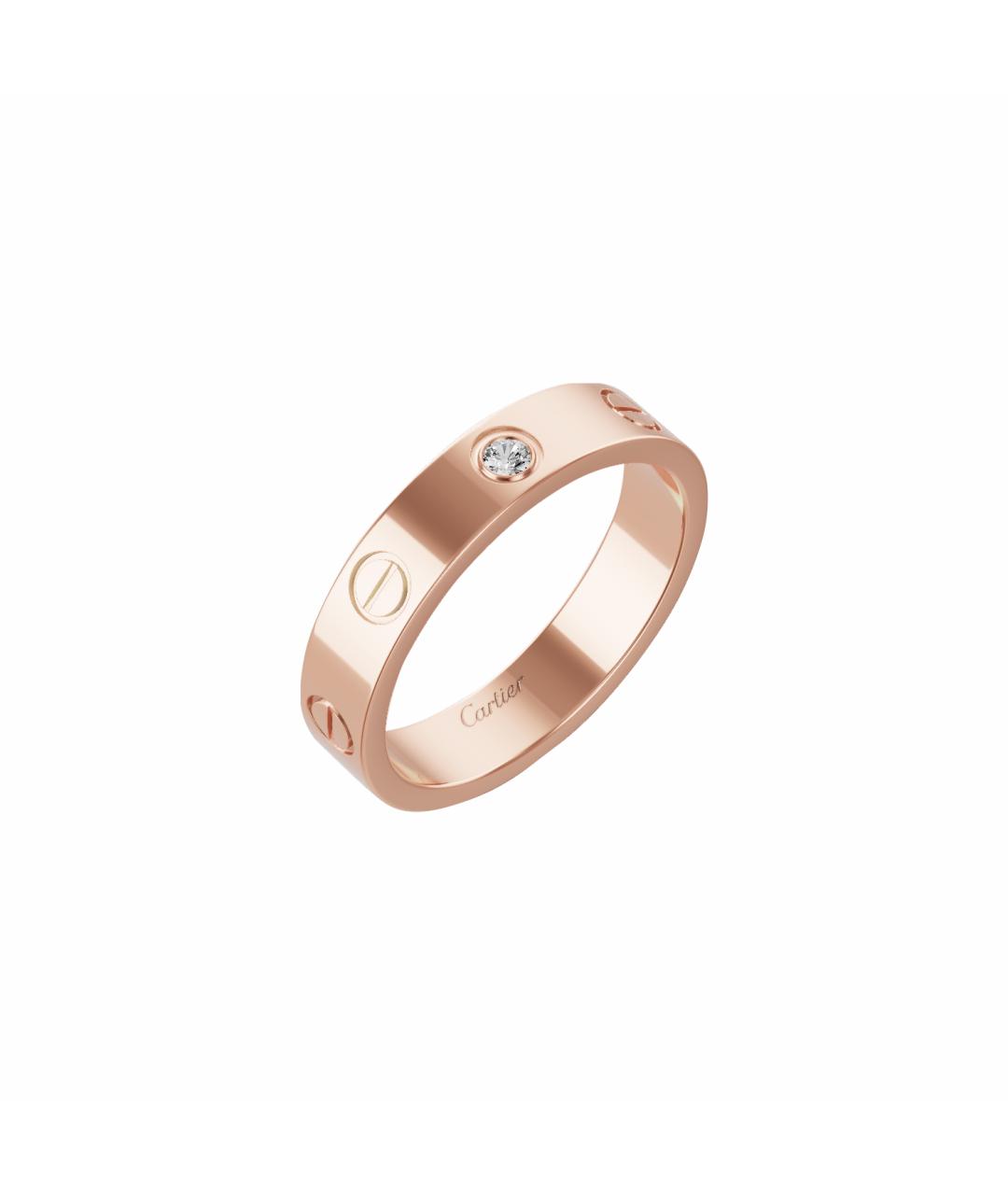 CARTIER Золотое кольцо из розового золота, фото 1