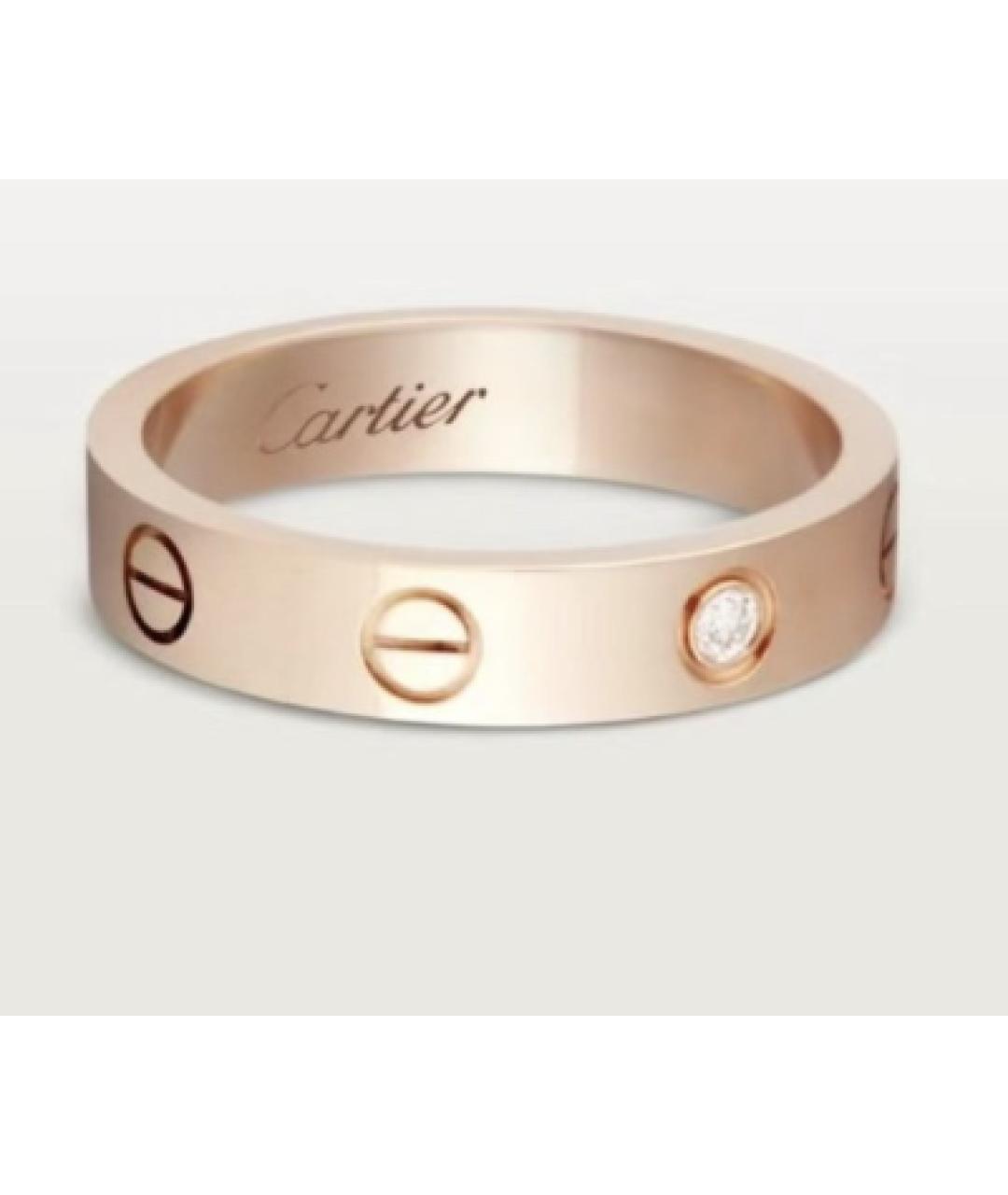 CARTIER Золотое кольцо из розового золота, фото 2