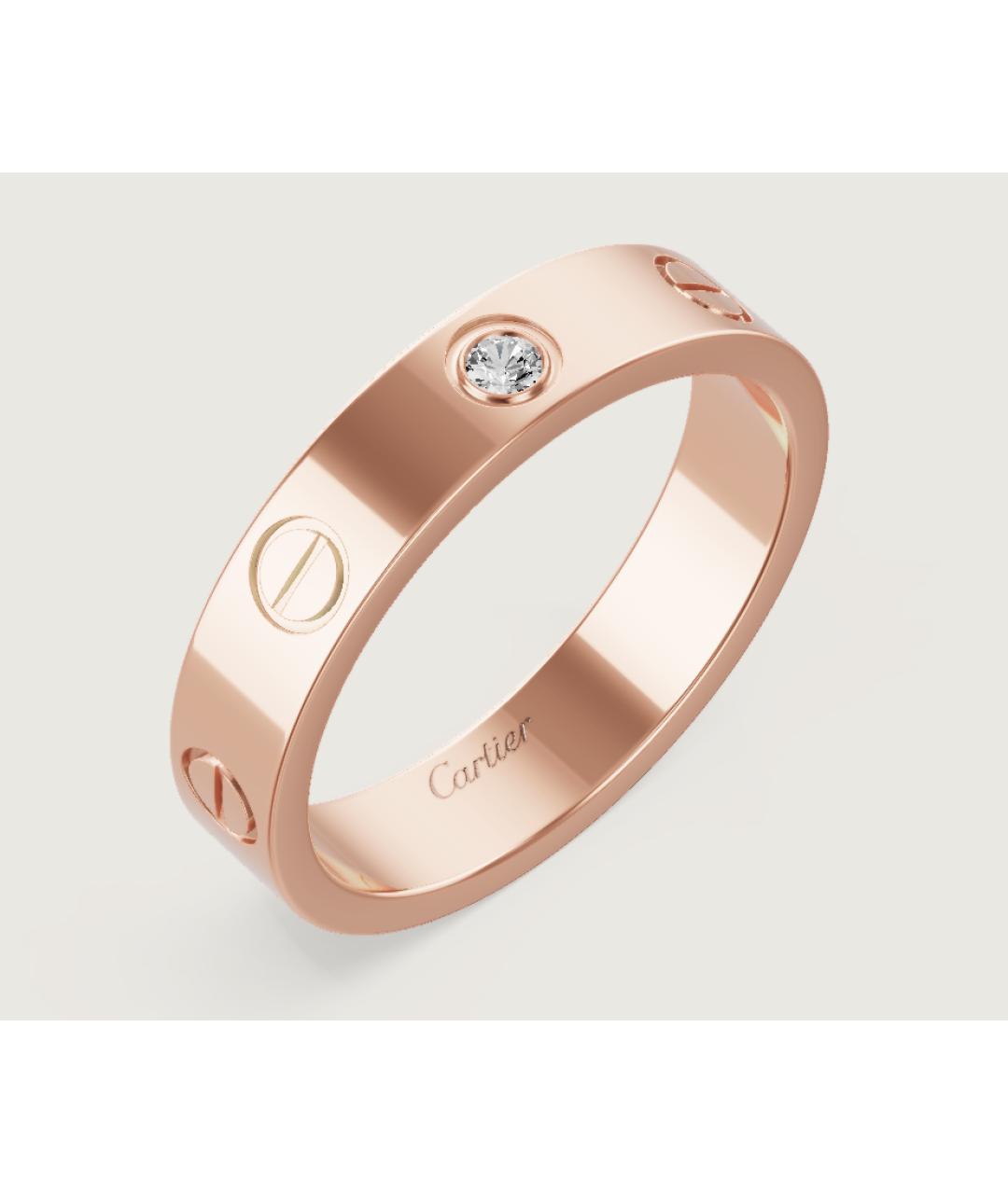 CARTIER Золотое кольцо из розового золота, фото 8