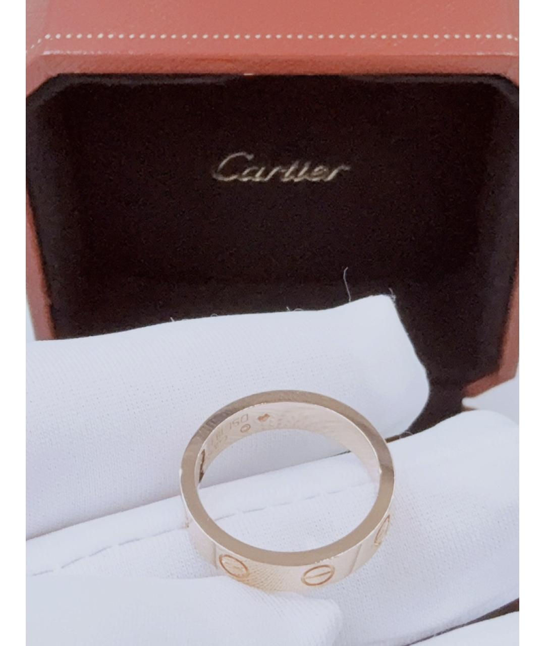 CARTIER Золотое кольцо из розового золота, фото 7