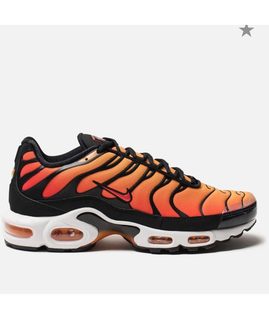 NIKE Оранжевое кроссовки, фото 8