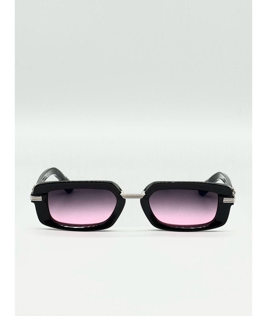 CHROME HEARTS Черные пластиковые солнцезащитные очки, фото 2