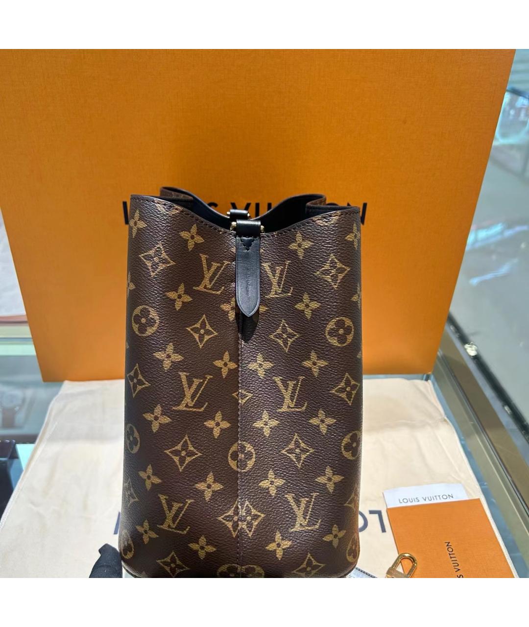 LOUIS VUITTON Коричневая сумка через плечо, фото 3
