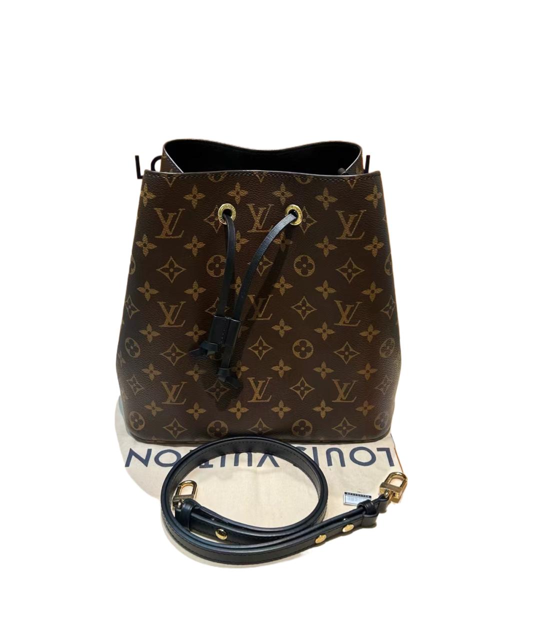 LOUIS VUITTON Коричневая сумка через плечо, фото 7