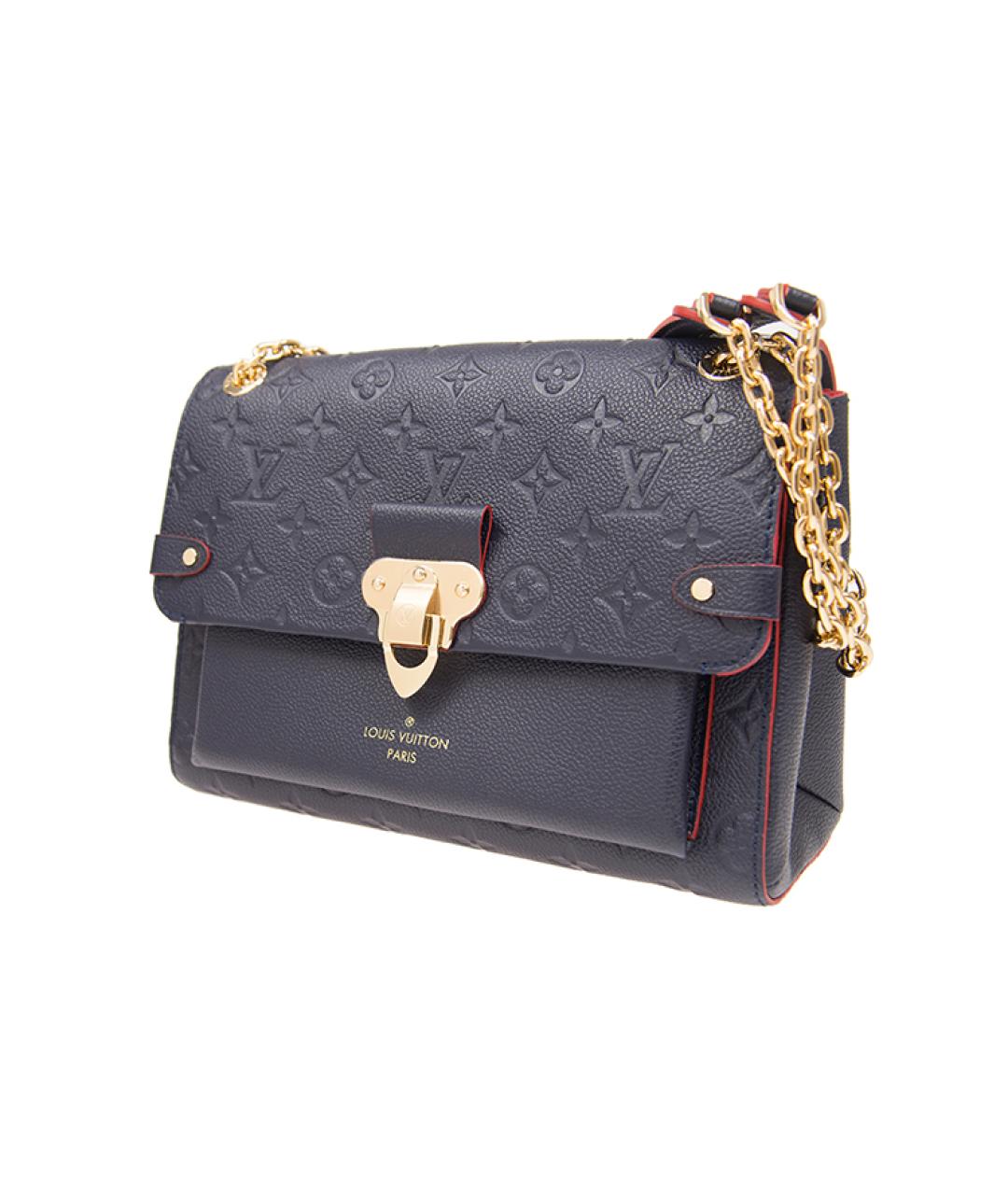 LOUIS VUITTON Темно-синяя сумка через плечо, фото 2