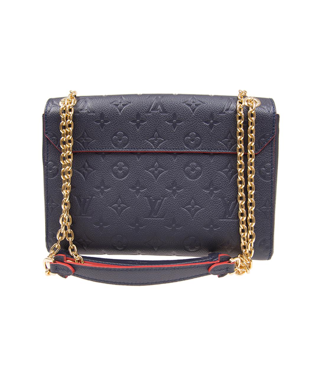 LOUIS VUITTON Темно-синяя сумка через плечо, фото 3