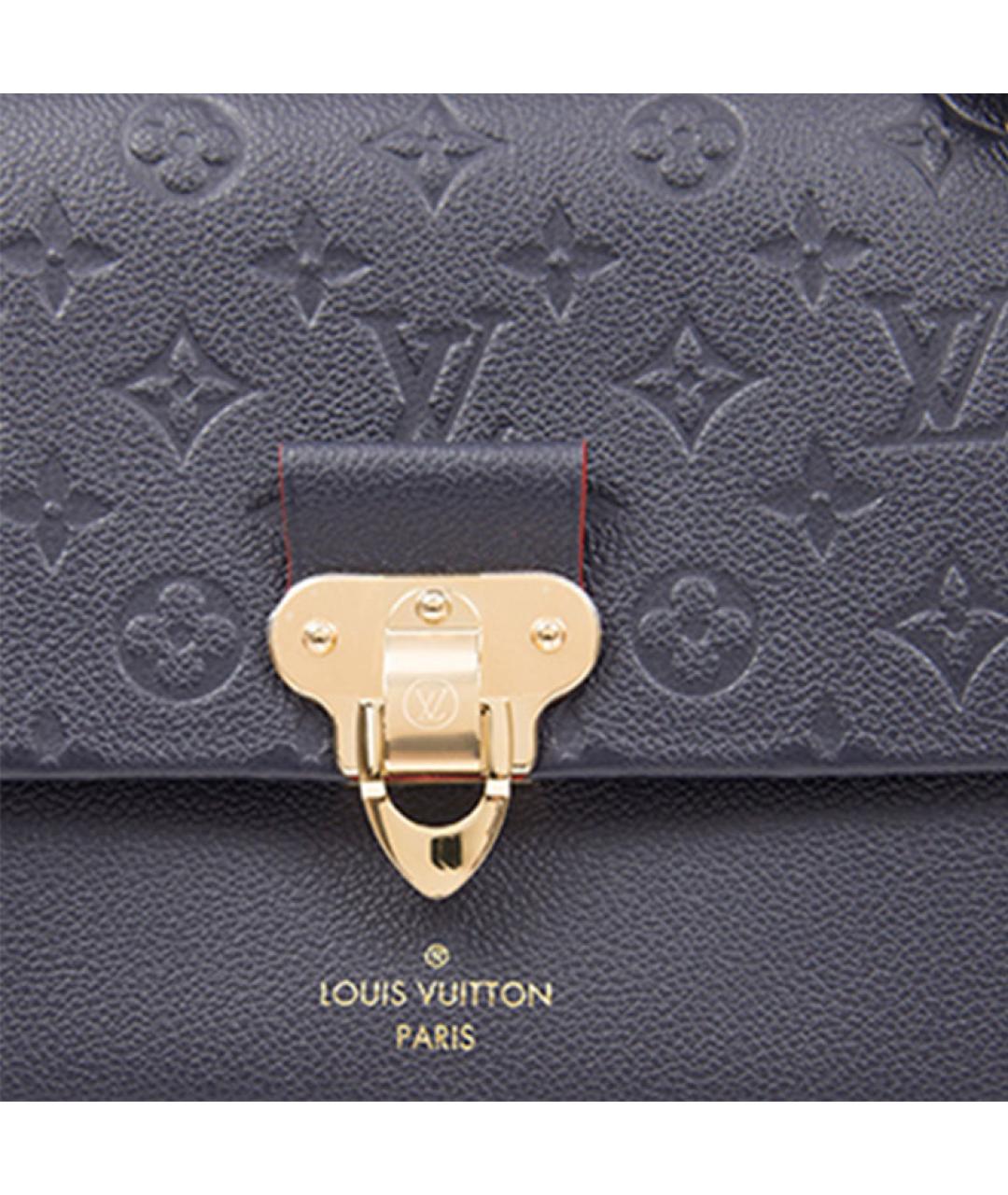 LOUIS VUITTON Темно-синяя сумка через плечо, фото 5