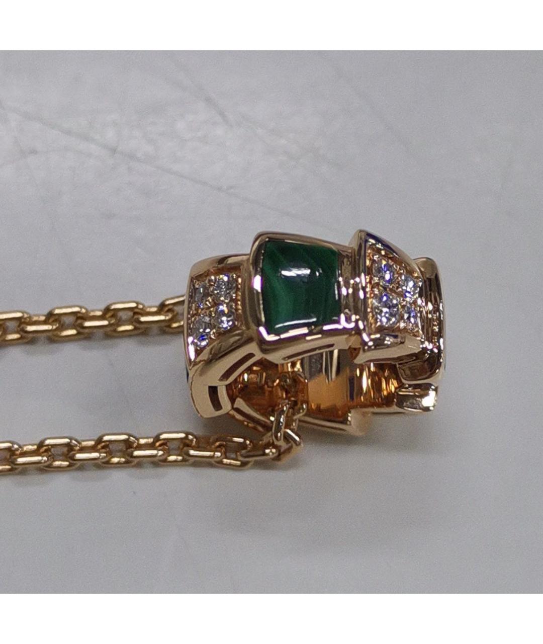 BVLGARI Золотая подвеска из розового золота, фото 3
