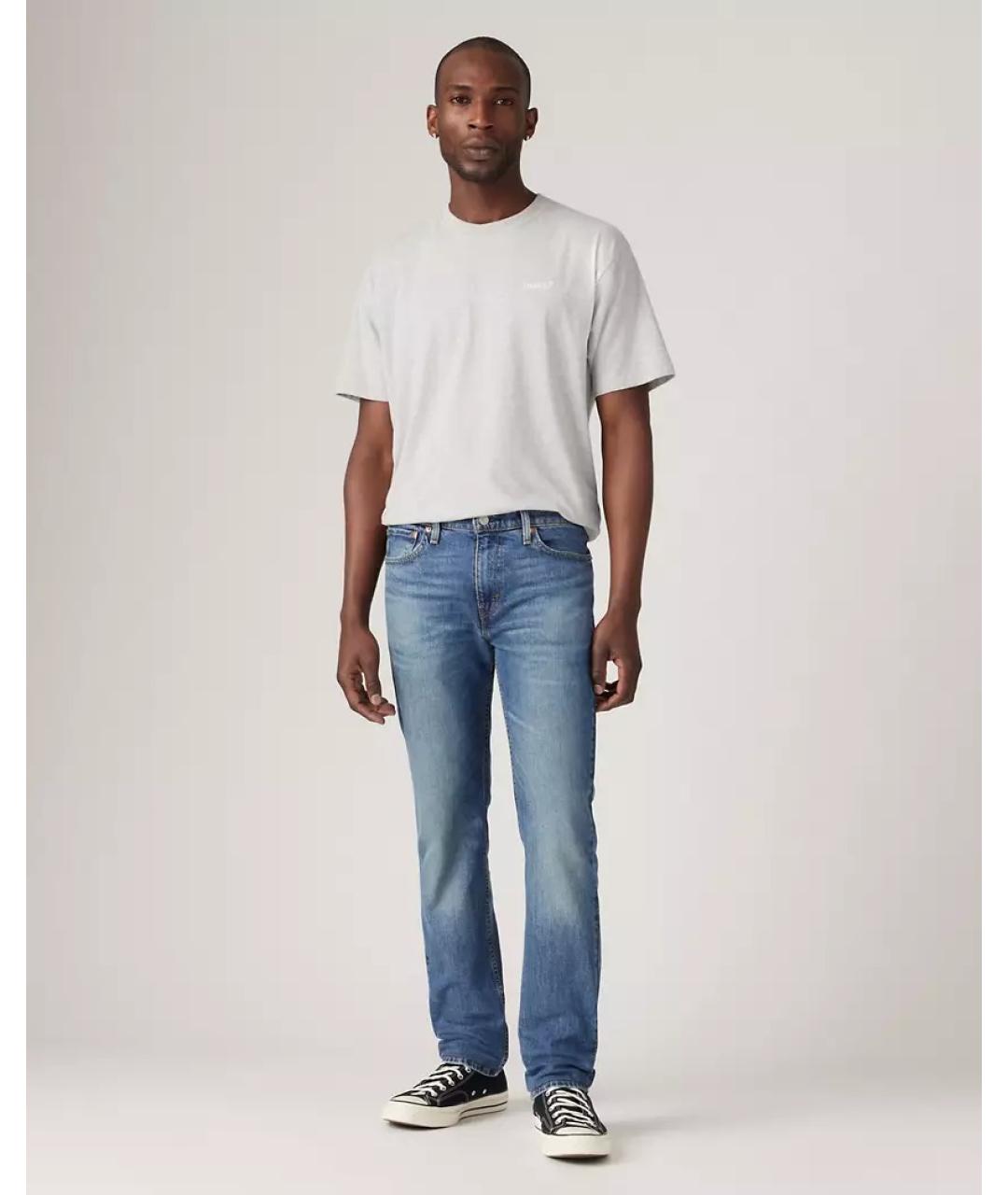 LEVI'S Голубые джинсы скинни, фото 7