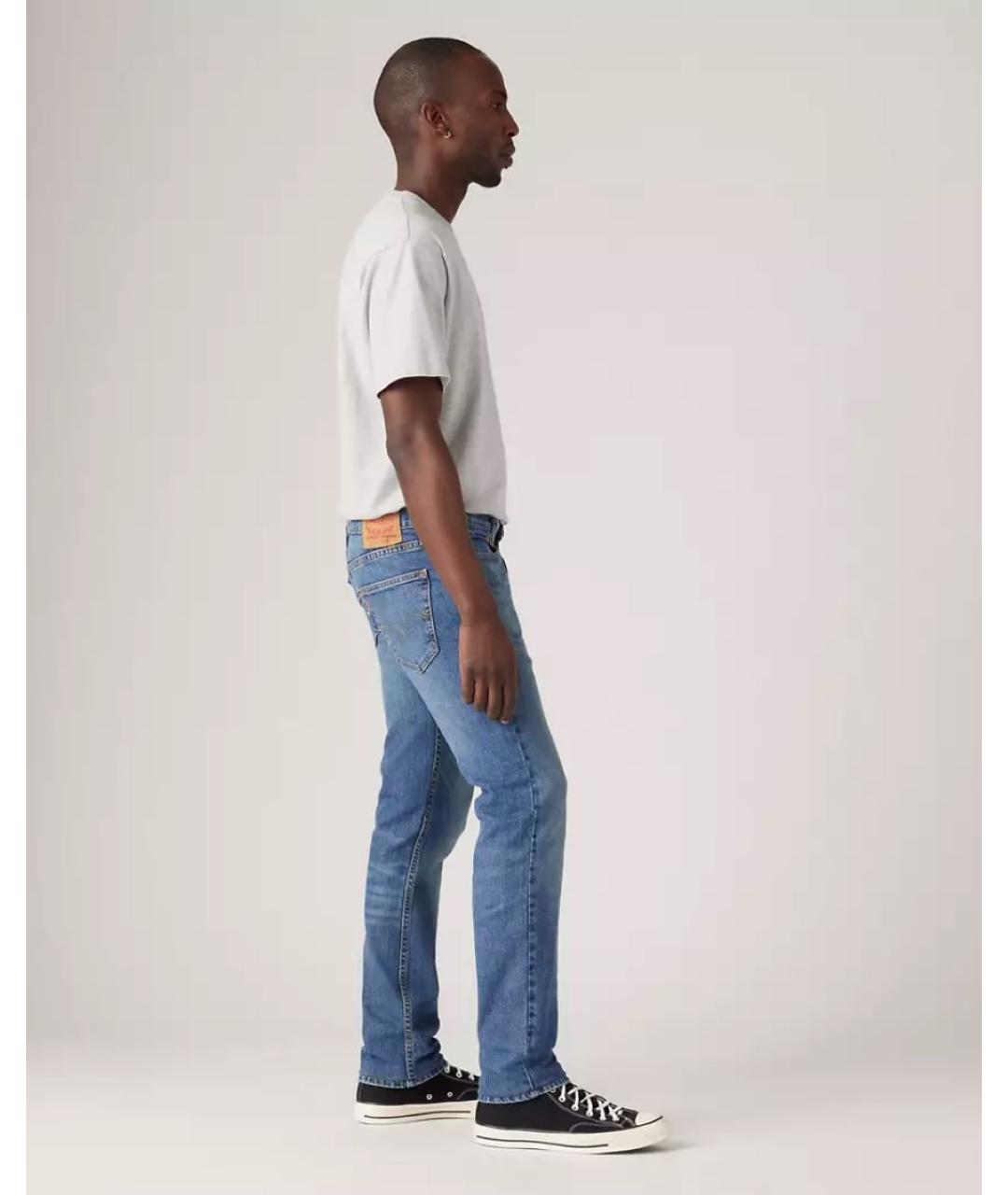 LEVI'S Голубые джинсы скинни, фото 8