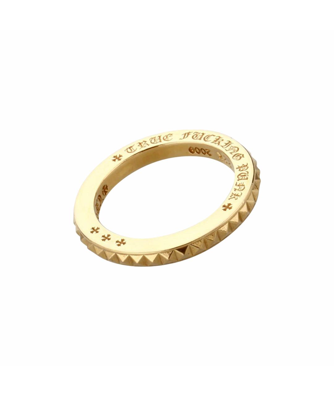 CHROME HEARTS Золотое кольцо из желтого золота, фото 1