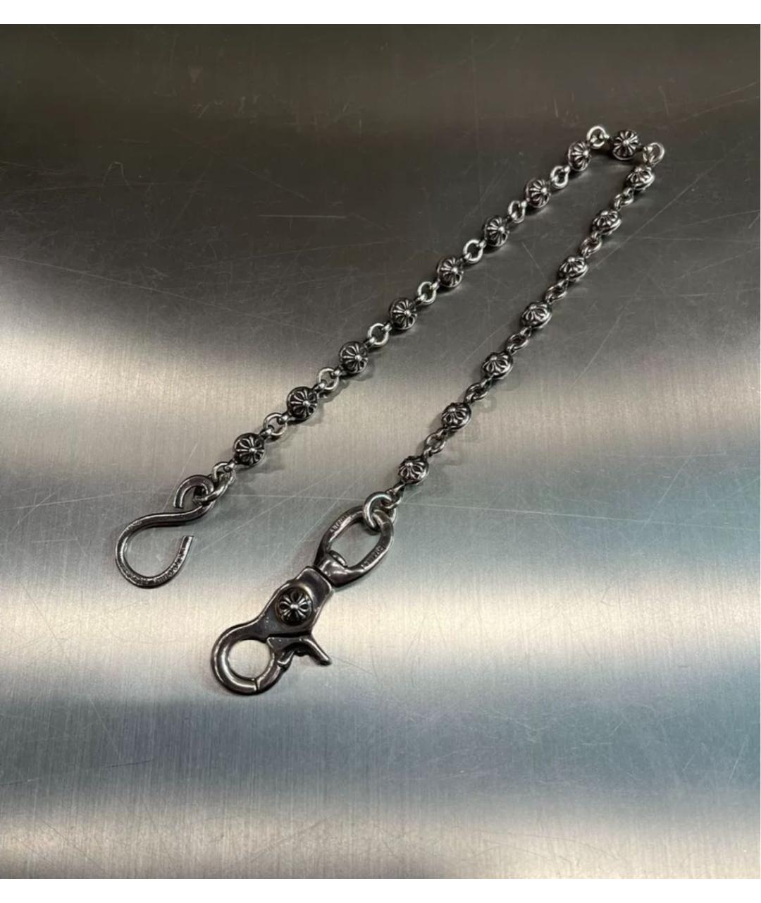CHROME HEARTS Серебряная серебряная цепочка, фото 2