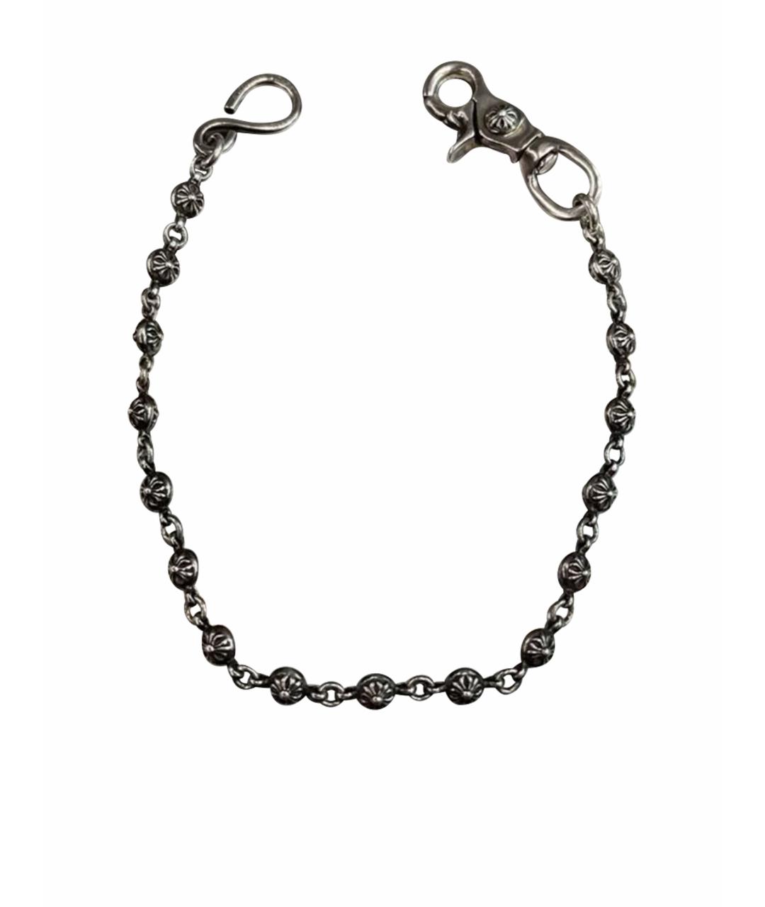 CHROME HEARTS Серебряная серебряная цепочка, фото 1