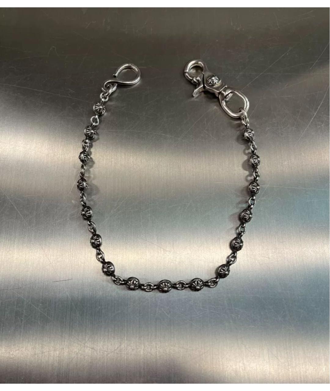 CHROME HEARTS Серебряная серебряная цепочка, фото 5