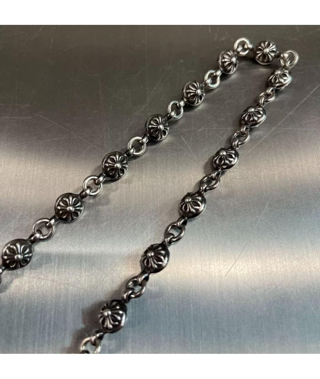 CHROME HEARTS Серебряная серебряная цепочка, фото 3