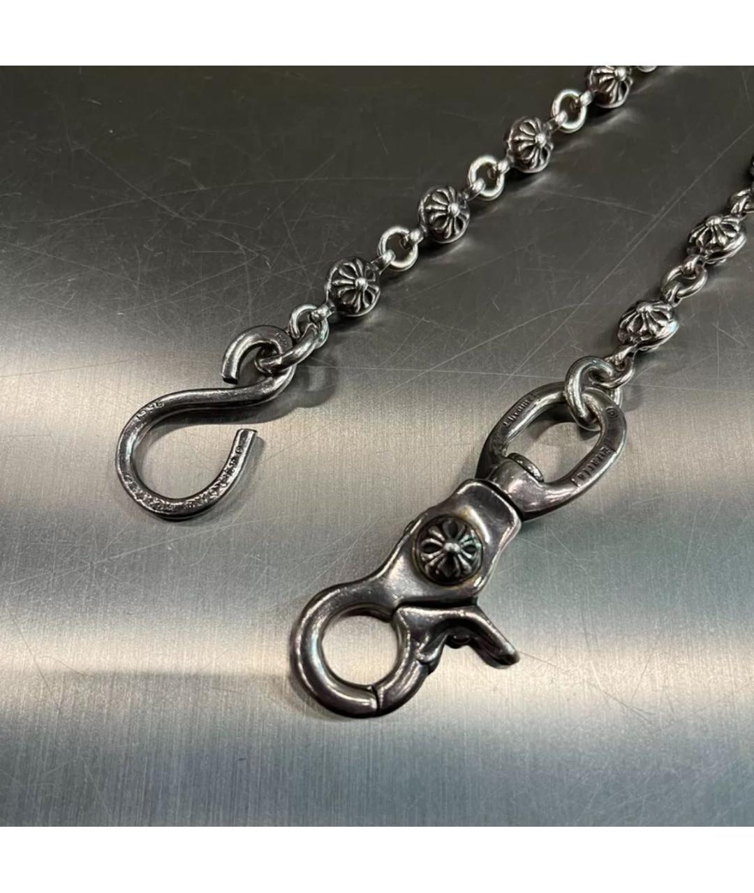 CHROME HEARTS Серебряная цепочка/подвеска, фото 4