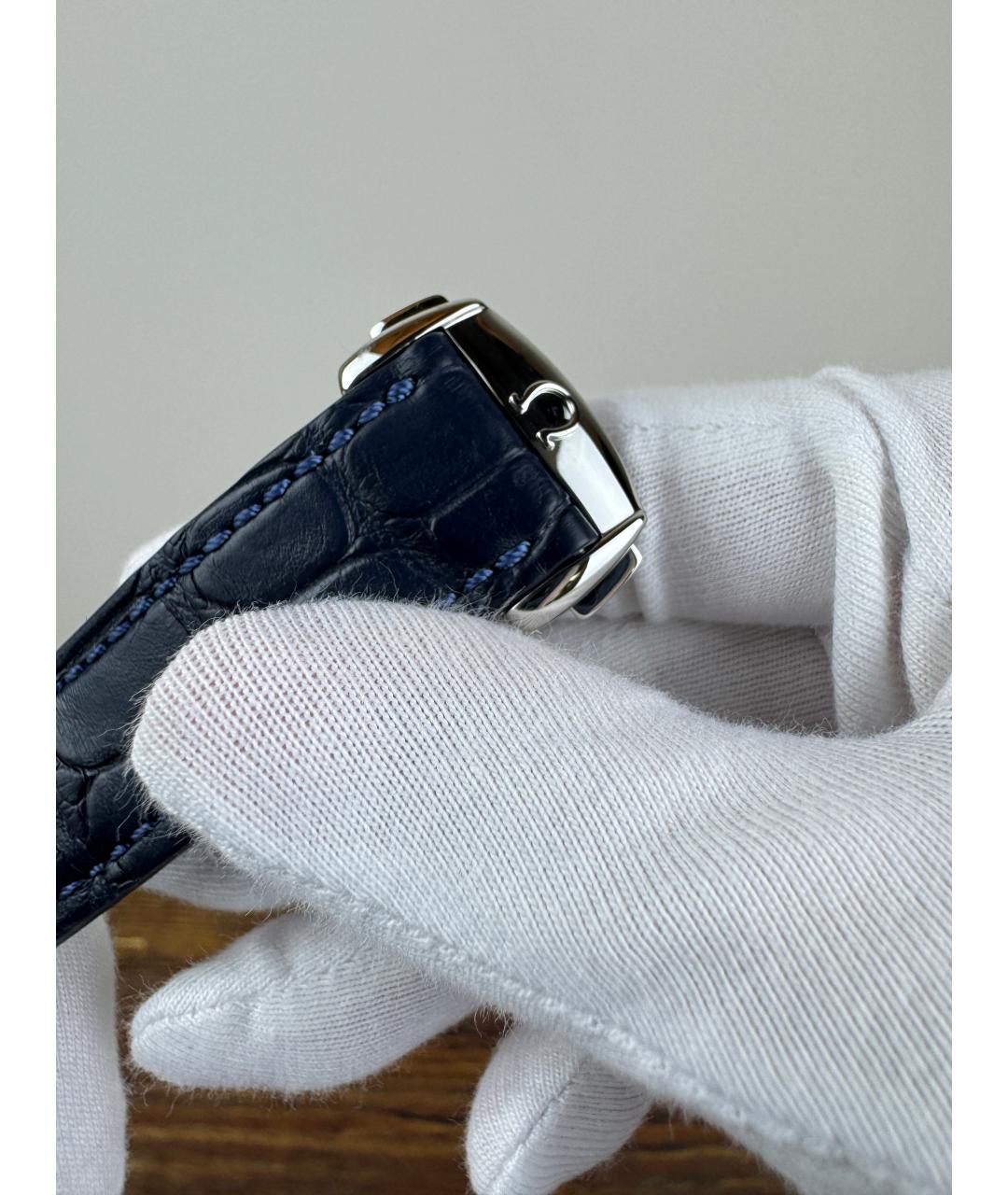OMEGA Темно-синие часы, фото 9